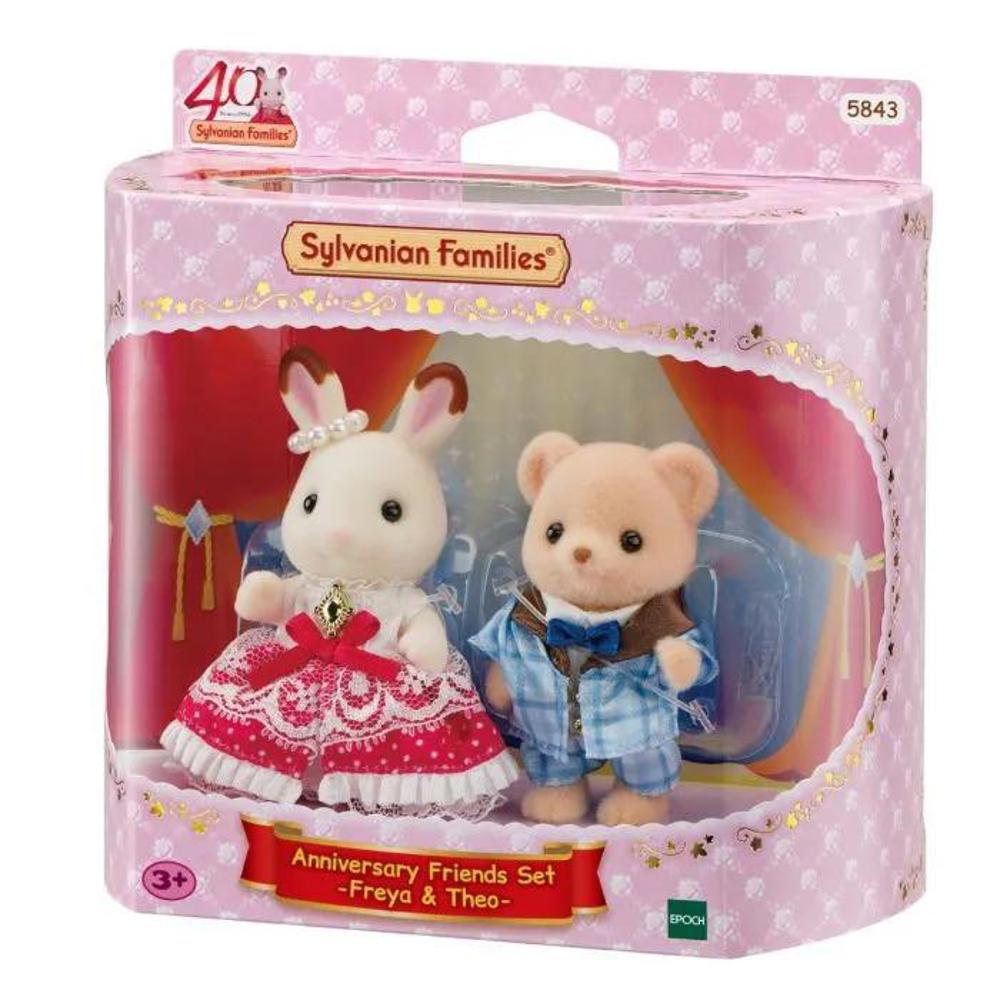 Sylvanian Families Anniversary Friends Set Freya And Theo